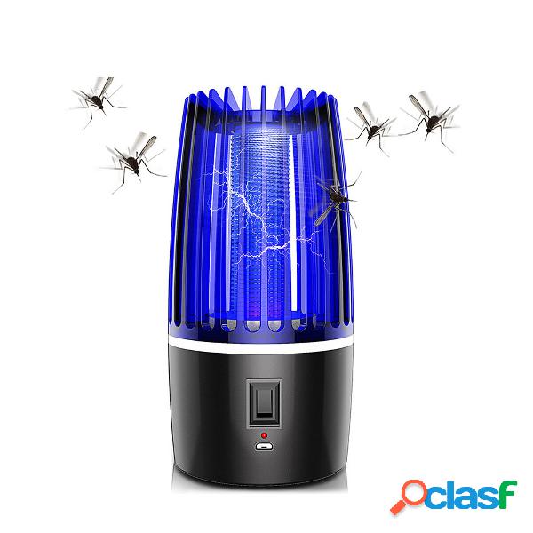Ricaricabile 5W LED Mosquito Zapper Killer Fly Insetto Bug