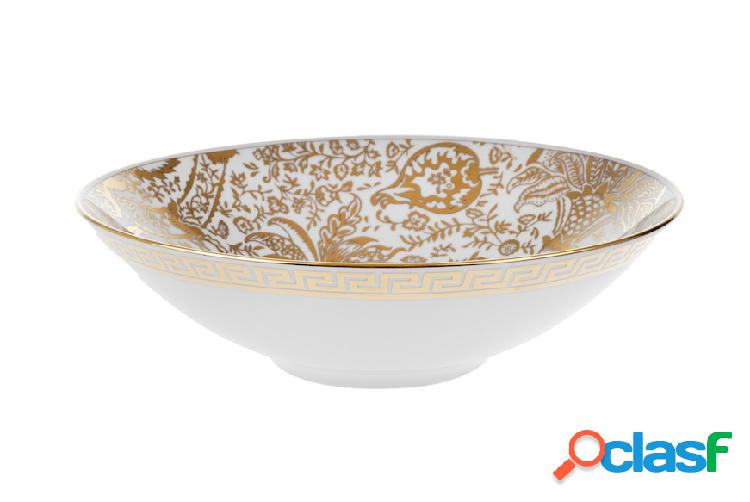 Richard Ginori Insalatiera Magnifico porcellana oro bianco