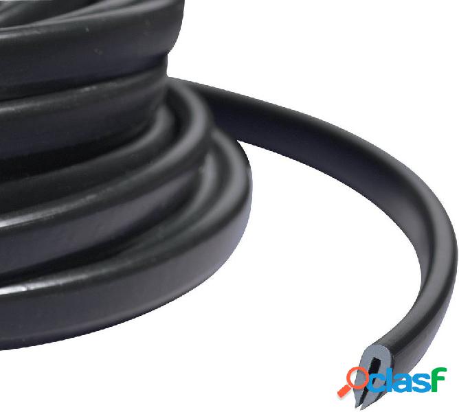 Rittal DK 7072.100 Paraspigoli PVC Nero 10 m