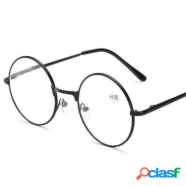 Round Spectacle Reading Occhiali Metal Frame Occhiali