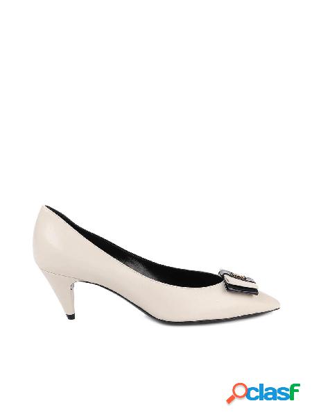 SAINT LAURENT DECOLLETÉ DONNA 6308861ZJ101912 PELLE BIANCO