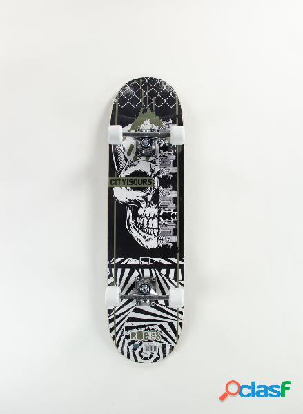 SKATEBOARD ROCES CITY SKULL 31