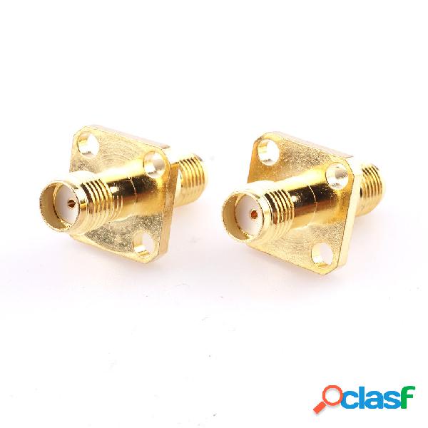 SMA-KKF RF SMA femmina a SMA femmina Antenna Connettore