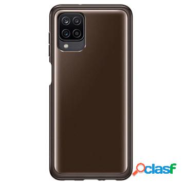 Samsung Galaxy A12 Soft Clear Cover EF-QA125TBEGEU - Nera