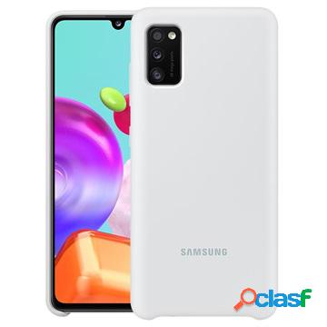 Samsung Galaxy A41 Silicone Cover EF-PA415TWEGEU - Bianca