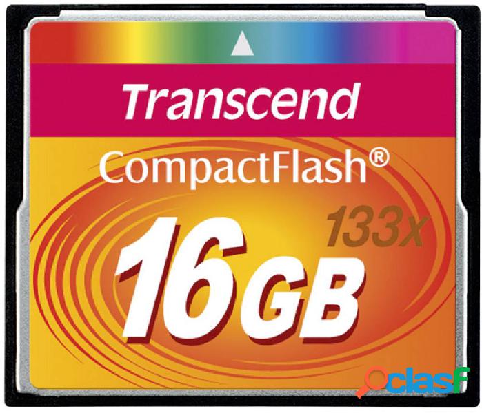 Scheda CF 16 GB Transcend Standard 133x