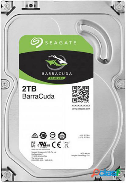Seagate BarraCuda® 2 TB Hard Disk interno 3,5 SATA III