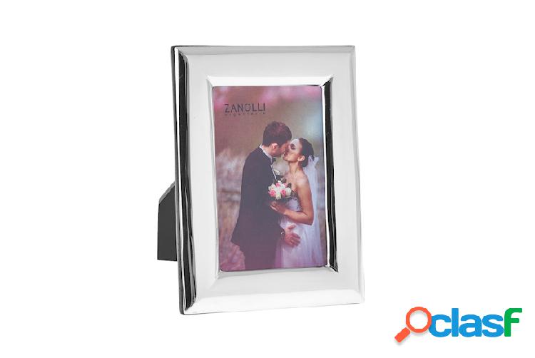 Selezione Zanolli Cornice argento a fascia bombata lucida