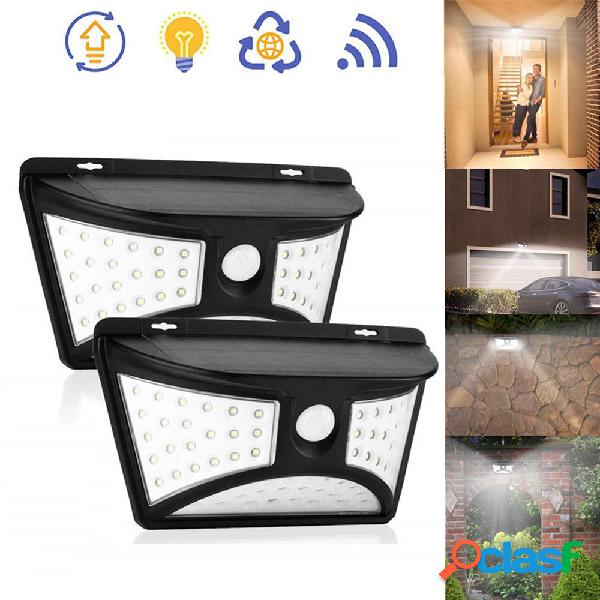 Solar Power 68 LED Lampada da parete PIR Sensore di