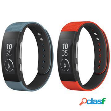 Sony Cinturino da Polso SmartBand Talk SWR310 - L - Rosso e