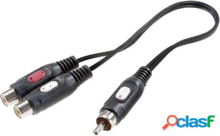 SpeaKa Professional SP-7869820 RCA Audio Adattatore a Y [1x