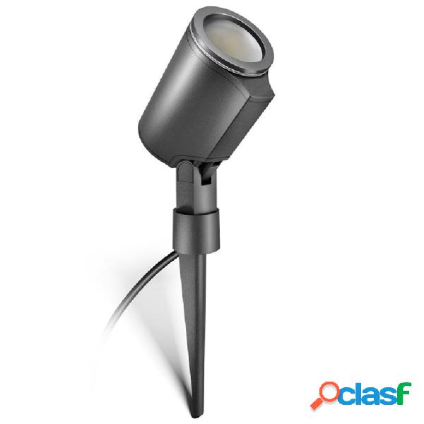 Steinel Faretto per Esterni Spot Garden Night Automatic Nero