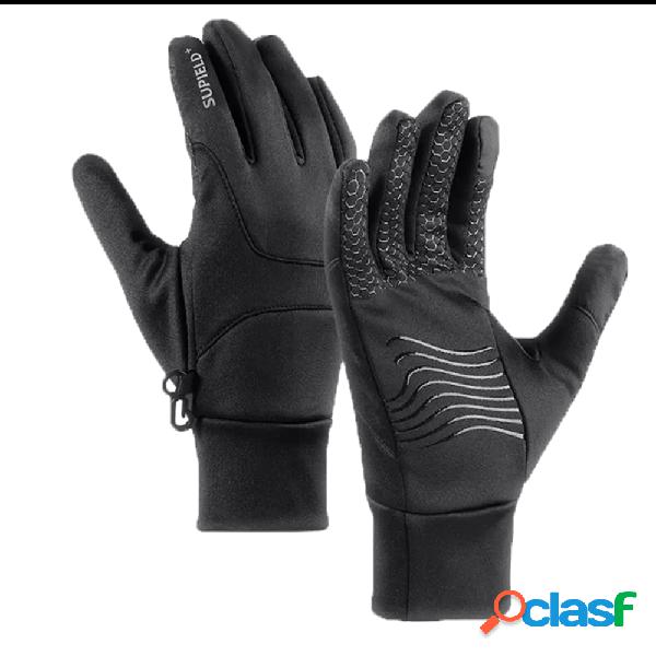 Supield Airgel touch screen impermeabile Guanti Winter Warm