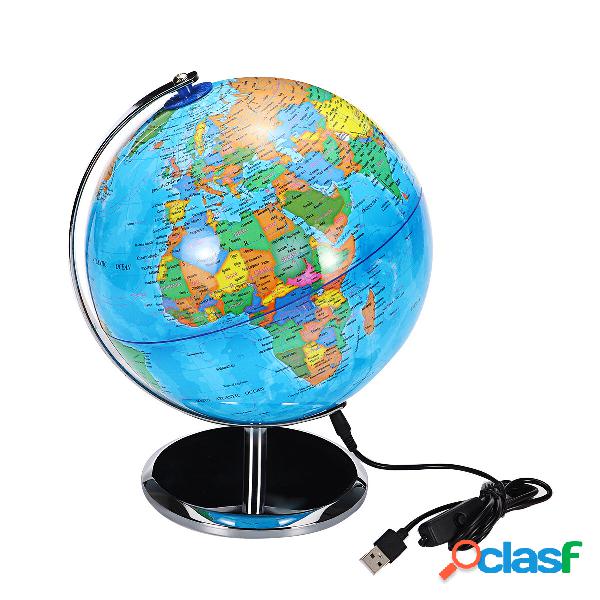 Supporto da 8 pollici rotante mappamondo mappamondo regalo