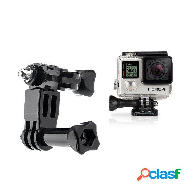Supporto per braccio girevole regolabile a tre vie per Gopro