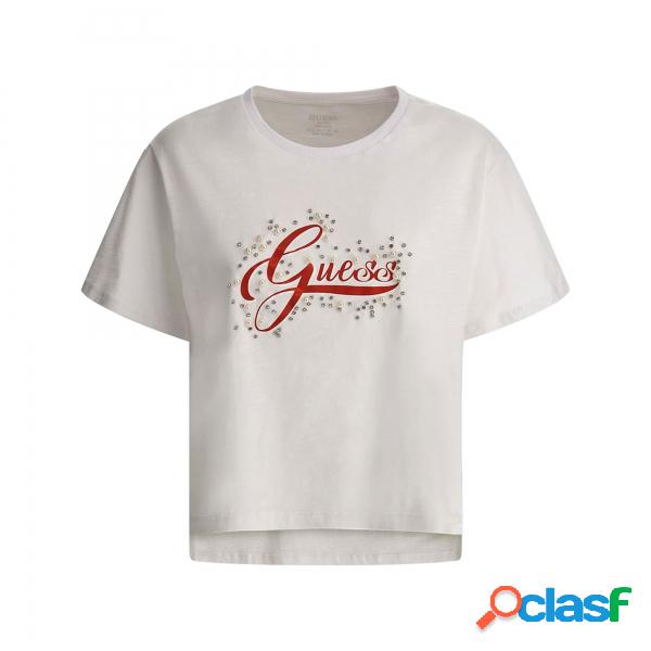 T-shirt Guess con logo frontale Guess - Magliette manica