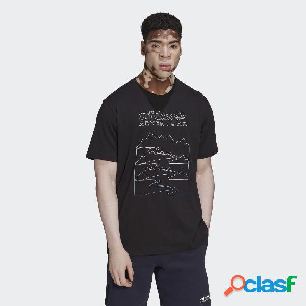 T-shirt adidas Adventure Mountain Front