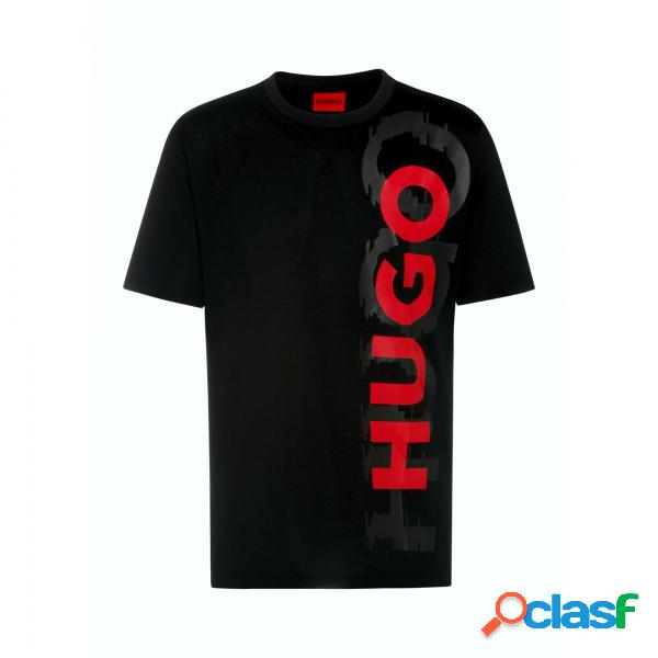 T-shirt nera di Hugo Boss Dansovino Hugo Boss - Uomo -