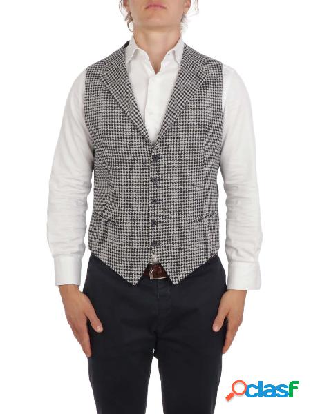 TAGLIATORE GILET UOMO DENNISF34FEG248B1537 LINO GRIGIO