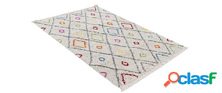 Tappeto stile berbero multicolore 160 x 230 cm ULAP