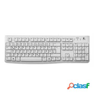 Tastiera Logitech K120 - Tasti Tedeschi - Bianca