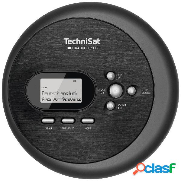 TechniSat DIGITRADIO CD 2GO BT, schwarz Radio CD DAB+, FM