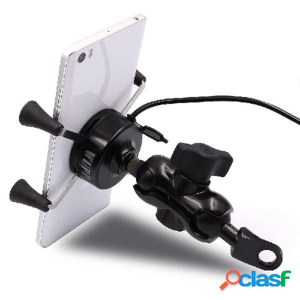 Telefono da 3,5-6 pollici GPS supporto caricabatterie USB
