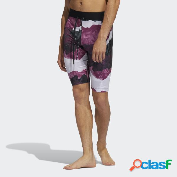 Tight corti da yoga Earth Graphic Fitted