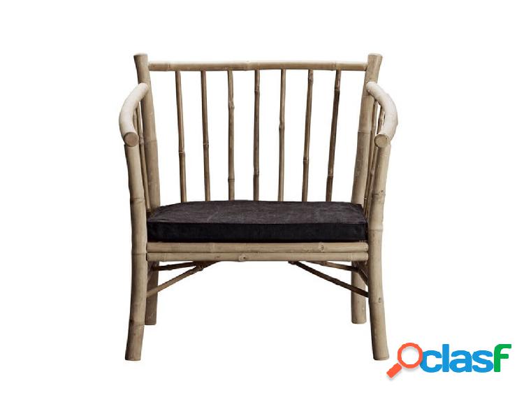 Tine K Home Bamboo Lounge Chair con Materassino