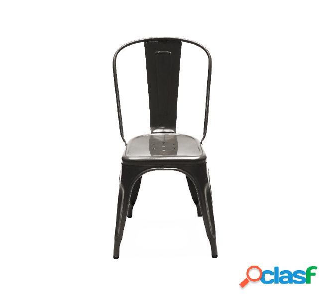 Tolix A Chair Outdoor - Janvier1 Acciaio Grezzo Verniciato