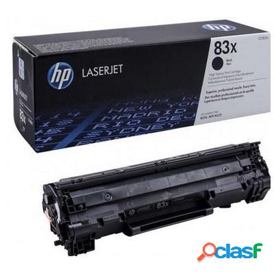 Toner Hp CF283X 83X originale NERO
