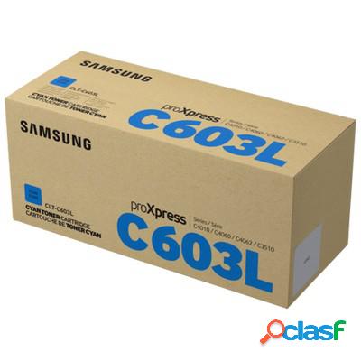 Toner Samsung SU080A CLT-C603L/ELS originale CIANO