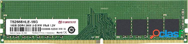 Transcend TS2666HLE-16G Modulo di memoria PC 16 GB 1 x 16 GB