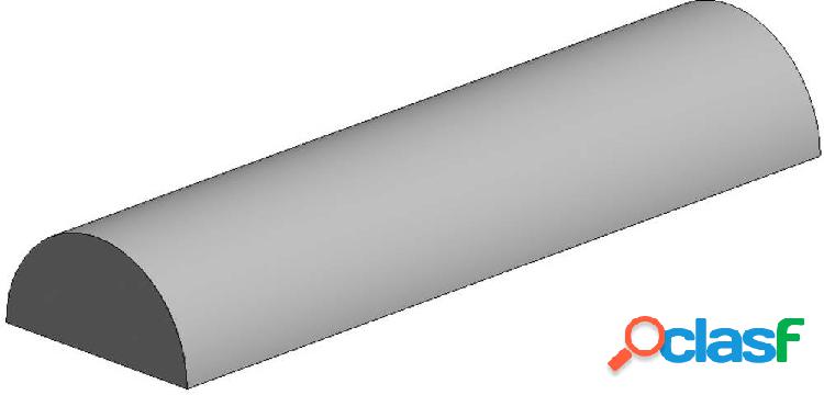 Tubo Polistirolo (Ø x L) 1 mm x 350 mm 5 pz.