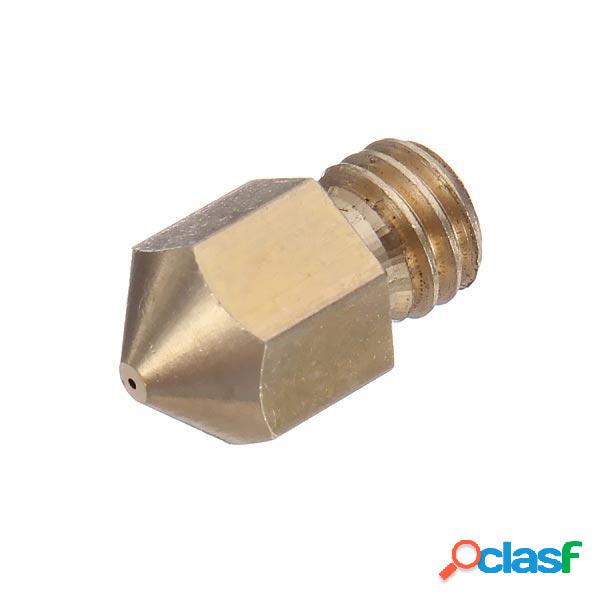 Ugello dottone dellestrusore della stampante 3D di 10Pcs