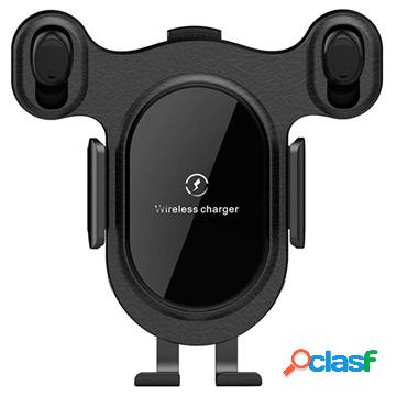 Universal Car Holder / Wireless Car Charger K1 - Black