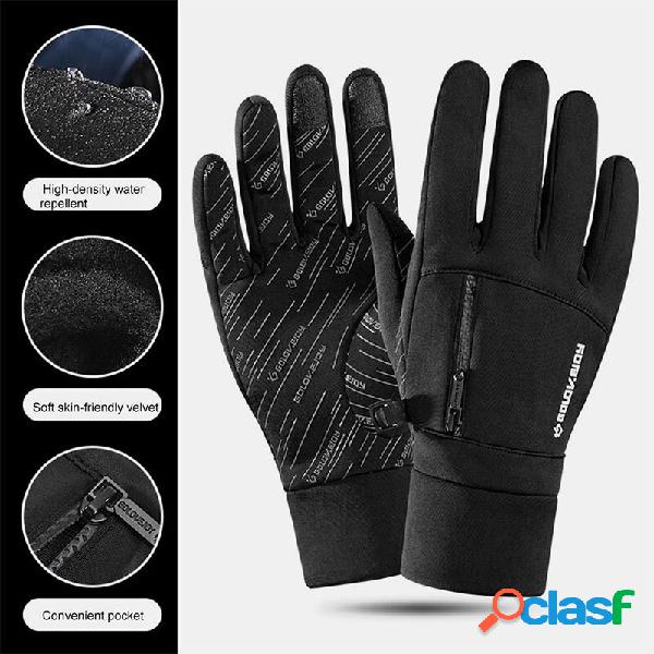 Uomo Inverno Ciclismo Guanti Plus Velluto Calore Outdoor