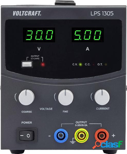 VOLTCRAFT LPS1305 Alimentatore da laboratorio regolabile 0 -