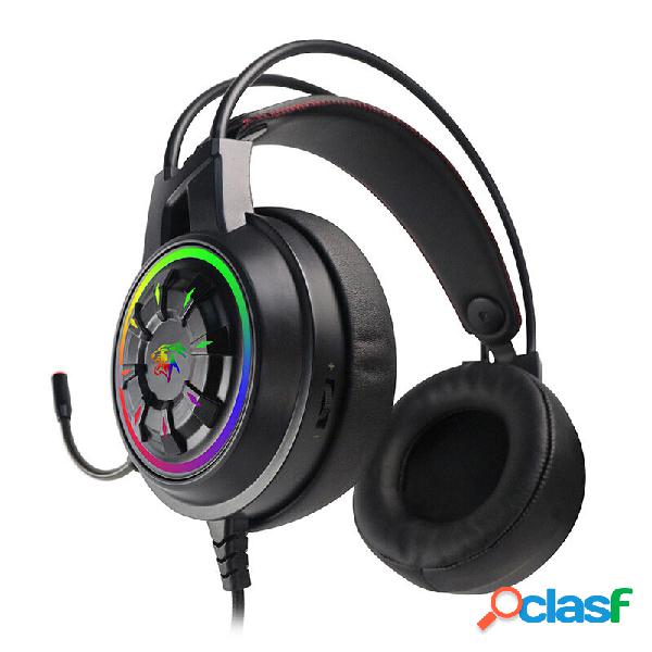 VV.HUNTER G550 Cuffie da gioco RGB da 3,5 mm Cuffie da gioco