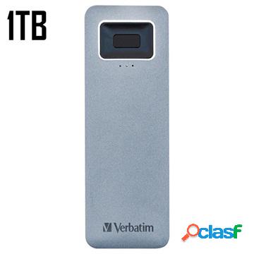 Verbatim Executive Fingerprint Secure USB 3.2 Portable SSD -