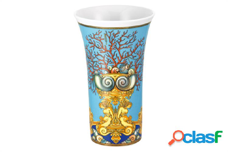 Versace Vaso Les Tresors de la mer porcellana bianco blu oro