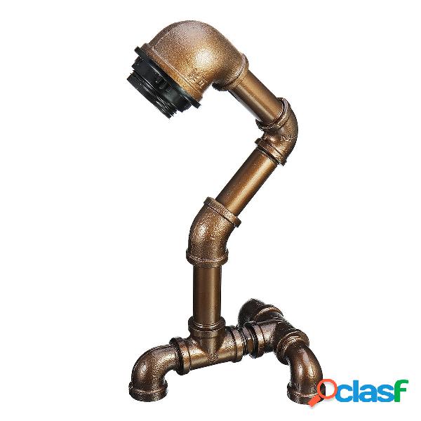 Vintage ▾ Industrial Robot Light Water Pipe Tavolo da