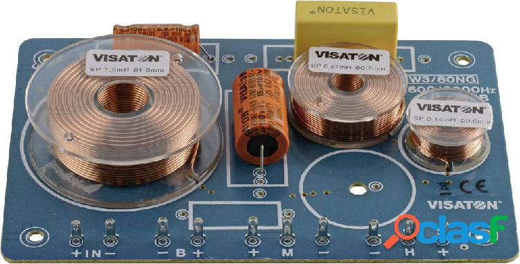 Visaton HW 3/80 NG - 8 Ohm Crossover a 3 vie 8 Ω