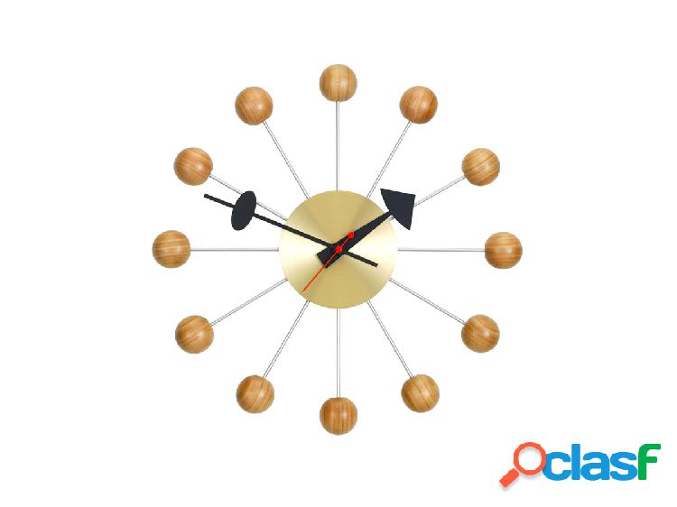 Vitra Ball Orologio da Parete - Ciliegio