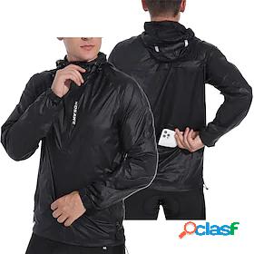 WOSAWE Mens Cycling Jacket Bike Jacket Tracksuit Windbreaker