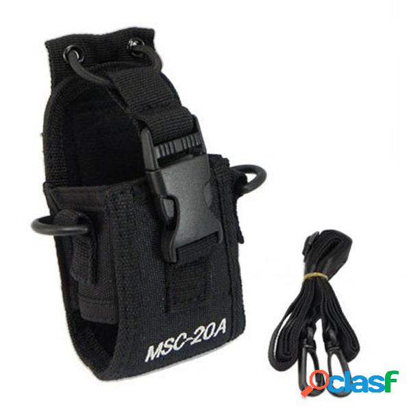 Walkie talkie che trasportano borsa custodia in nylon