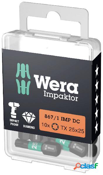 Wera 05057627001 Inserto Torx T 40 D 6.3 10 pz.