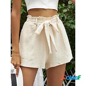 Women's Boho Patchwork Shorts Short Pants Micro-elastic