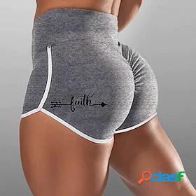 Women's Casual / Sporty Athleisure Ruched Butt Lifting