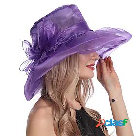 Women's Chic Modern Party Wedding Street Party Hat Pure